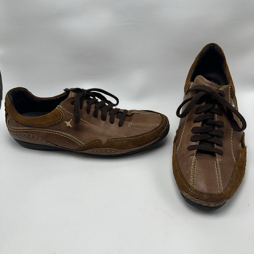 Pikolinos Fuencarral EU 44 Leather Hand Stitched Mod Designer Driving Shoes